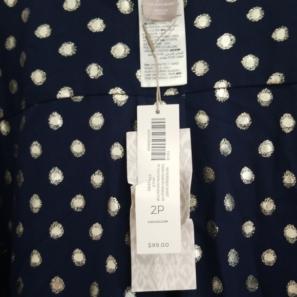 ¡ SOLD OUT!!!Reversible Shirt sleeves size 2P/L - Picture 7 of 8